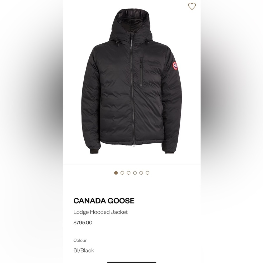 Canada Goose Lodge Hooded Jacket